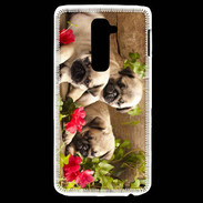 Coque LG G2 Trio de chiots Carlin