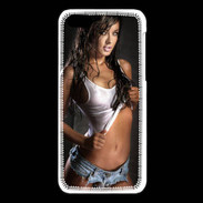 Coque iPhone 5C Belle brune sexy 50