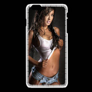 Coque iPhone 6 / 6S Belle brune sexy 50