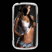 Coque Samsung Galaxy Trend Belle brune sexy 50