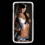 Coque LG L90 Belle brune sexy 50