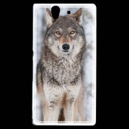 Coque Sony Xperia Z Loup gris 150 