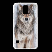 Coque Samsung Galaxy S5 Loup gris 150 