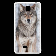 Coque LG F5 Loup gris 150 