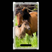 Coque Nokia Lumia 925 Cheval et poulain