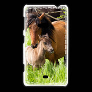 Coque Nokia Lumia 625 Cheval et poulain