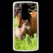 Coque LG G2 Mini Cheval et poulain