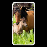 Coque Nokia Lumia 630 Cheval et poulain