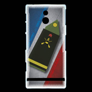 Coque Sony Xperia P Sous-lieutenant Marine ZG
