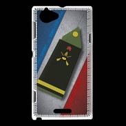 Coque Sony Xperia L Sous-lieutenant Marine ZG