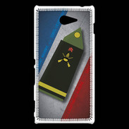 Coque Sony Xperia M2 Sous-lieutenant Marine ZG