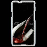 Coque Samsung Galaxy S2 Vin rouge