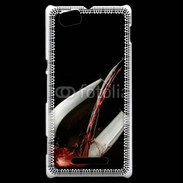 Coque Sony Xperia M Vin rouge