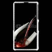 Coque Sony Xperia Z1 Compact Vin rouge