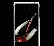 Coque LG F5 Vin rouge