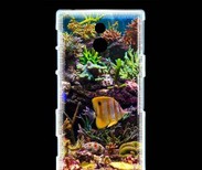 Coque Sony Xperia P Poisson Tropical