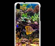 Coque HTC Desire 816 Poisson Tropical