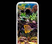 Coque HTC One Mini 2 Poisson Tropical