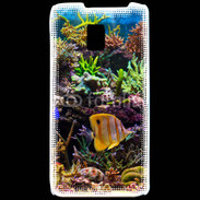 Coque LG P990 Poisson Tropical