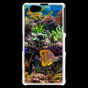Coque Sony Xperia Z1 Compact Poisson Tropical