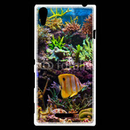 Coque Sony Xperia T3 Poisson Tropical