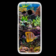 Coque HTC One Mini 2 Poisson Tropical
