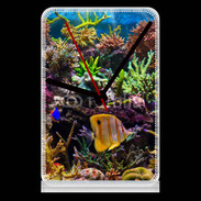 Pendule de bureau Poisson Tropical
