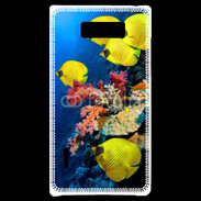 Coque LG Optimus L7 Poisson Tropical 2
