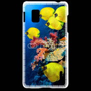 Coque LG Optimus G Poisson Tropical 2