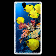 Coque Sony Xperia Z Poisson Tropical 2