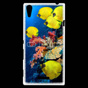 Coque Sony Xperia T3 Poisson Tropical 2