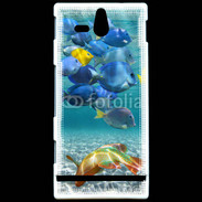 Coque Sony Xperia U poisson tropical 3