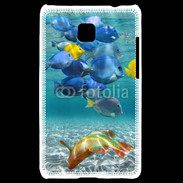 Coque LG Optimus L3 II poisson tropical 3
