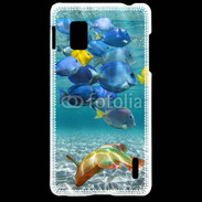 Coque LG Optimus G poisson tropical 3