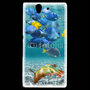Coque Sony Xperia Z poisson tropical 3