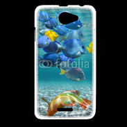 Coque HTC Desire 516 poisson tropical 3