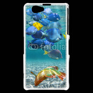 Coque Sony Xperia Z1 Compact poisson tropical 3