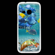Coque HTC One Mini 2 poisson tropical 3