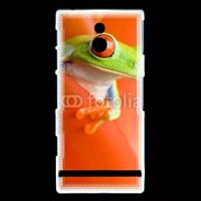 Coque Sony Xperia P grenouille
