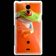 Coque Sony Xperia T grenouille