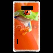 Coque LG Optimus L7 grenouille