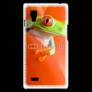 Coque LG Optimus L9 grenouille