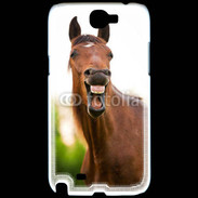 Coque Samsung Galaxy Note 2 hennissement cheval