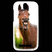Coque HTC One SV hennissement cheval