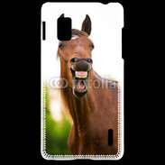 Coque LG Optimus G hennissement cheval
