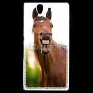 Coque Sony Xperia Z hennissement cheval
