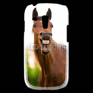 Coque Samsung Galaxy S3 Mini hennissement cheval