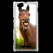 Coque Sony Xperia M hennissement cheval