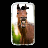 Coque Samsung Galaxy Grand hennissement cheval