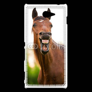 Coque Sony Xperia M2 hennissement cheval